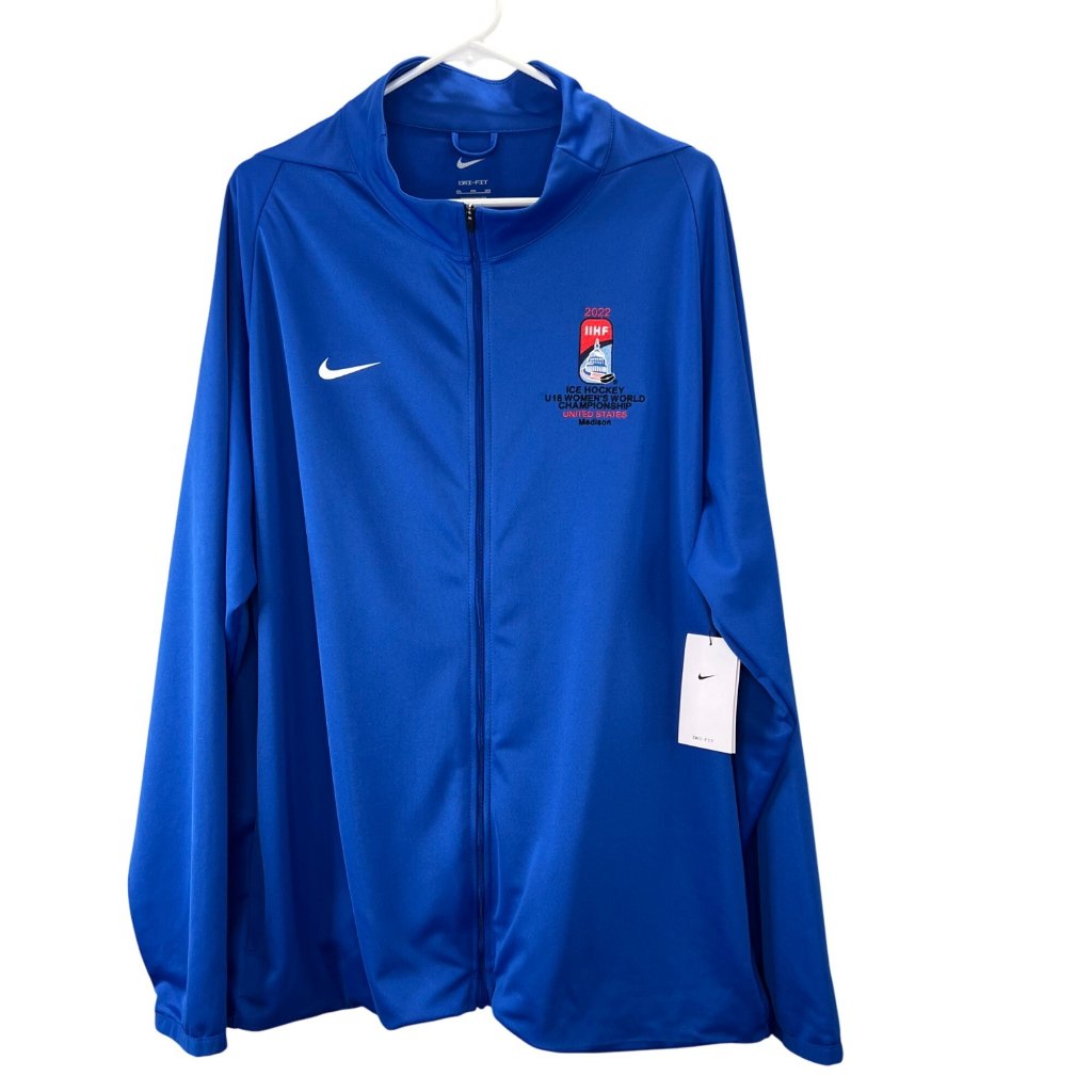 Nike Dri Fit Jacket 3xl Men Ice Hockey Women World Championship 2022 Madison Nwt